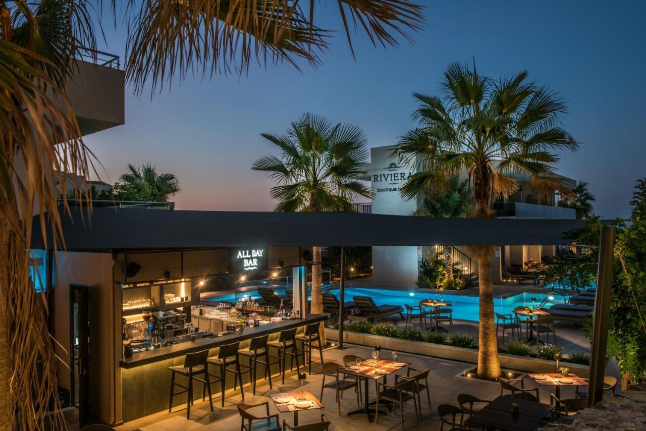 Riviera Boutique Hotel Stalida Exterior foto